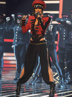 Cheryl Cole X Factor Performance Outfit 2010