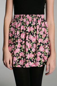 Rose Print Skirt @ Urban Outfitters £28.00